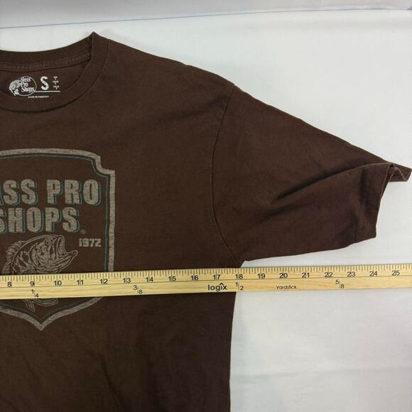 Vintage Bass Pro Shops Brown T-shirt Size Small - Picture 5 of 5